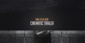 Read more about the article VIDEOHIVE CINEMATIC TRAILER 15133607