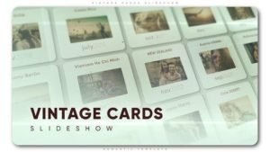 Read more about the article VIDEOHIVE VINTAGE CARDS SLIDESHOW