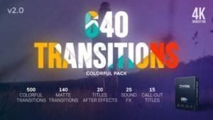 Read more about the article VIDEOHIVE TRANSITIONS V2 20546823
