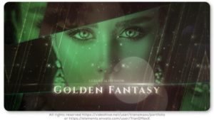 Read more about the article VIDEOHIVE GOLDEN FANTASY LUXURY SLIDESHOW