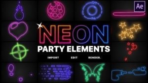 Read more about the article VIDEOHIVE NEON PARTY ELEMENTS | AFTER EFFECTS