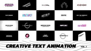 Read more about the article VIDEOHIVE CREATIVE TEXT ANIMATION