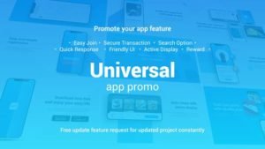 Read more about the article VIDEOHIVE UNIVERSAL APP PROMO 60 FPS