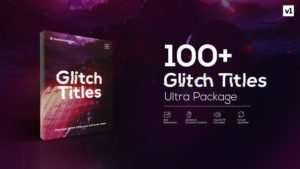 Read more about the article VIDEOHIVE GLITCH TITLES PACK