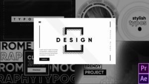 Read more about the article VIDEOHIVE MONOCHROME TYPOGRAPHY