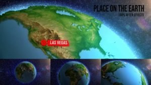 Read more about the article VIDEOHIVE PLACE ON THE EARTH | MAP | GLOBE