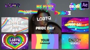 Read more about the article VIDEOHIVE LGBTQ TITLES AND SCENES | AFTER EFFECTS