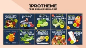 Read more about the article VIDEOHIVE FOOD ORGANIC INSTAGRAM POST V10