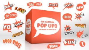 Read more about the article VIDEOHIVE CARTOON POP-UPS