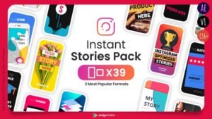 Read more about the article VIDEOHIVE INSTANT STORIES PACK
