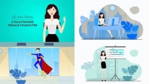 Read more about the article VIDEOHIVE CORPORATE FEMALE CHARACTER TOOLKIT VOL.1