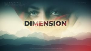 Read more about the article VIDEOHIVE DIMENSION CINEMATIC TITLE 28331521