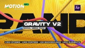 Read more about the article VIDEOHIVE GRAVITY V2 | SOCIAL MEDIA PACK