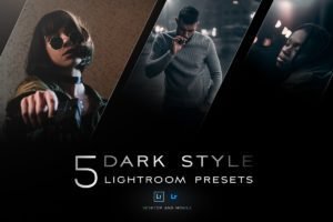 Read more about the article CreativeMarket – 5 Dark style Lightroom presets 5106345