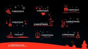 Read more about the article VIDEOHIVE CHRISTMAS ICON TITLES