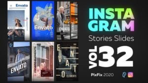 Read more about the article Videohive Instagram Stories Slides Vol. 32