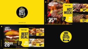 Read more about the article VIDEOHIVE ROYAL OFFER – FOOD MENU PROMO