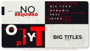 Read more about the article VIDEOHIVE BIG TITLES TYPO. SMART OPENER