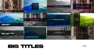 Read more about the article VIDEOHIVE BIG TITLES 30723051