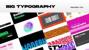 Read more about the article VIDEOHIVE BIG TYPOGRAPHY