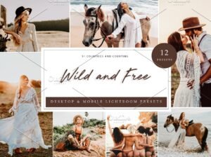 Read more about the article CreativeMarket – 12 x Lightroom Presets Wild And Free 5962700