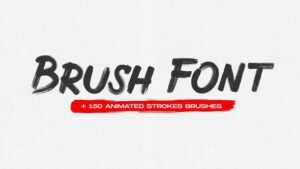 Read more about the article VIDEOHIVE BRUSH ANIMATED FONT