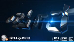 Read more about the article Glitch Logo Reveal – Videohive 14137544