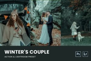 Read more about the article Winter’s Couple Photoshop Action & Lightrom Preset