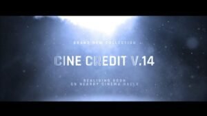 Read more about the article VIDEOHIVE CINE CREDIT V.14