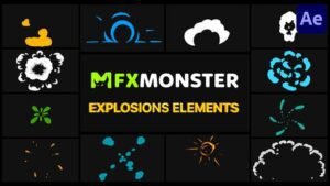 Read more about the article Explosion Elements – After Effects Project