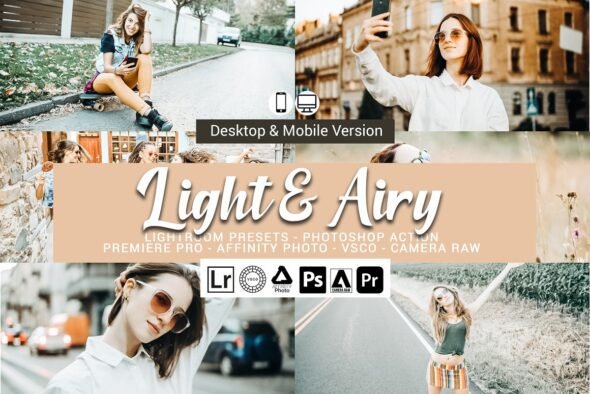 Read more about the article Light and Airy Lightroom Presets and LUTs