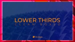 Read more about the article VIDEOHIVE LOWER THIRDS CLEAN BOXED