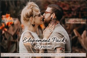 Read more about the article Elopement Preset Pack for Lightroom By FmPhotography
