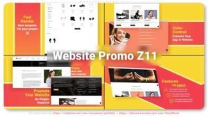 Read more about the article VIDEOHIVE WEBSITE PROMO Z11