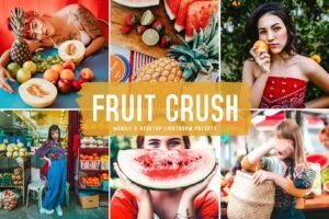 Read more about the article Fruit Crush Mobile and Desktop Lightroom Presets