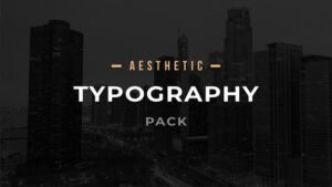 Read more about the article VIDEOHIVE AESTHETIC TYPOGRAPHY PACK