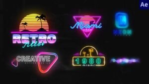 Read more about the article Videohive Neon Creative Titles
