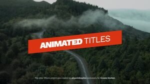 Read more about the article Videohive The Minimalist – Title Animations 32827880