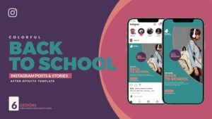 Read more about the article Videohive Back To School Instagram Post & Story