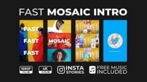 Read more about the article Videohive Fast Mosaic Intro 33738045