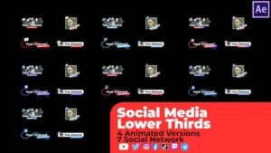 Read more about the article Videohive Social Media Lower Thirds V2