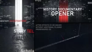 Read more about the article History Documentary Opener Videohive 34295039