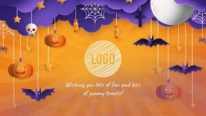Read more about the article Modern Halloween Logo Videohive 33999049