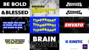 Read more about the article Typography Videohive 28400830