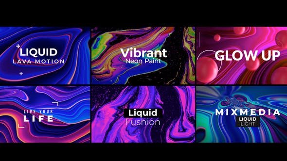 Abstract Liquid Titles 34744085 Videohive