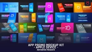 Read more about the article App Promo Mockup Toolkit – Apple Device 23588987 Videohive
