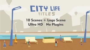 Read more about the article City Life Titles 30067959 Videohive