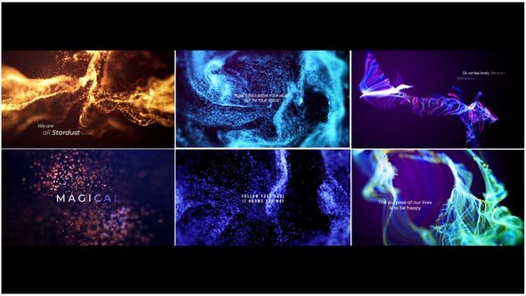 Abstract Titles Particles 34626378 Videohive