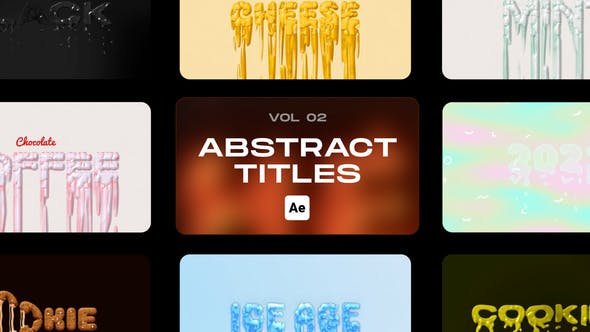 Abstract Titles Vol 02 Videohive 34629787