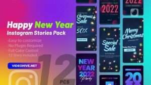 Read more about the article Happy New Year Instagram Stories 35006493 Videohive